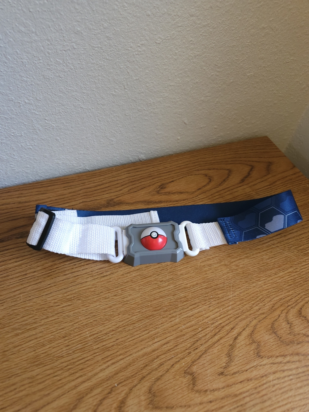 4/$10 Pokémon Adjustable Kids Belt Blue White Clip Buckle Or Velcro